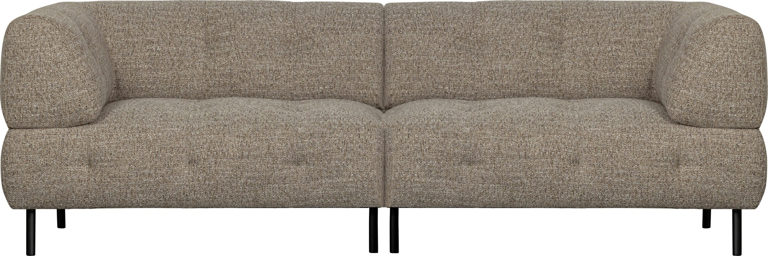 Woood Lloyd 4-personers sofa i brun polyester – Elegant design