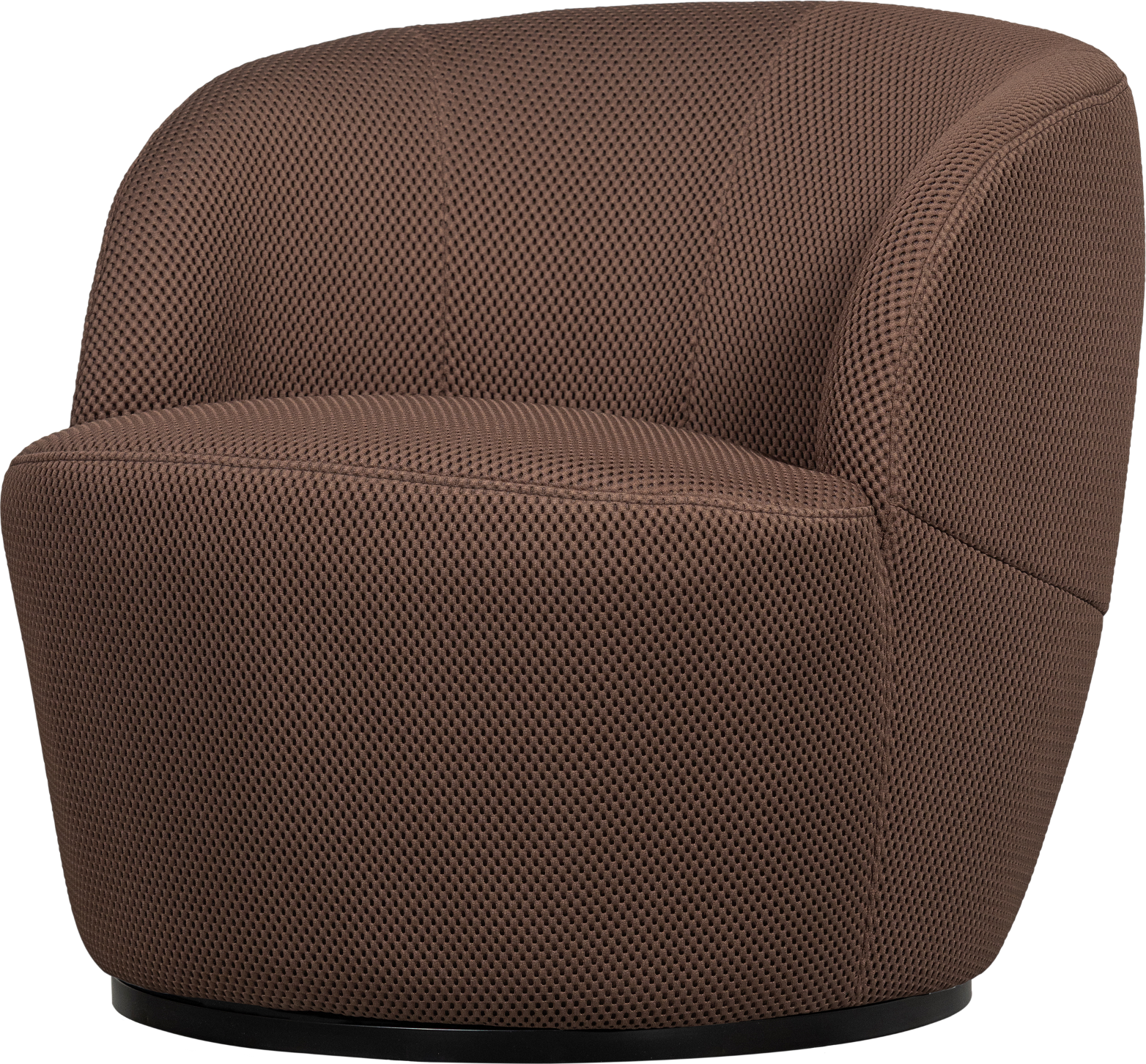Lænestol Woood Serra Drejestol Espresso Polyester Med 3d Mesh H68ã B77ã D70 Sædehøjde 42