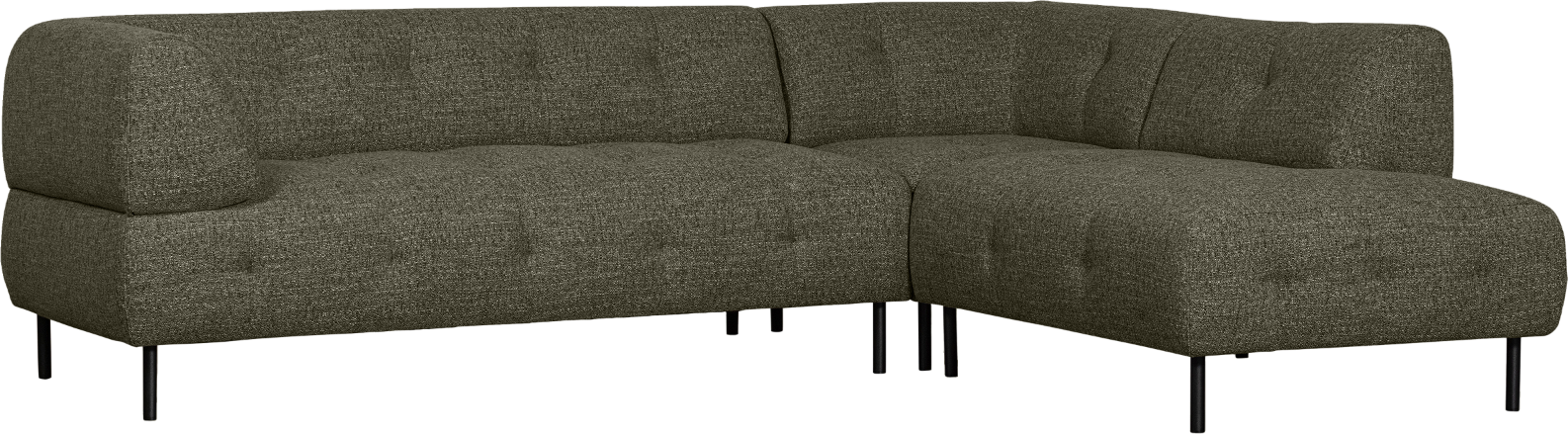 Hjørnesofa Højrevendt Woood Lloyd i Kraftig Grøn 205 cm