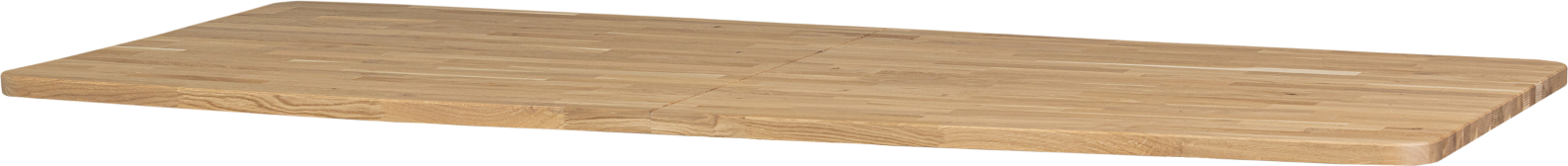 Bordplade Til Plankeborde Woood Tablo Egetræ Natur 240x100 Med Afrundet Kant