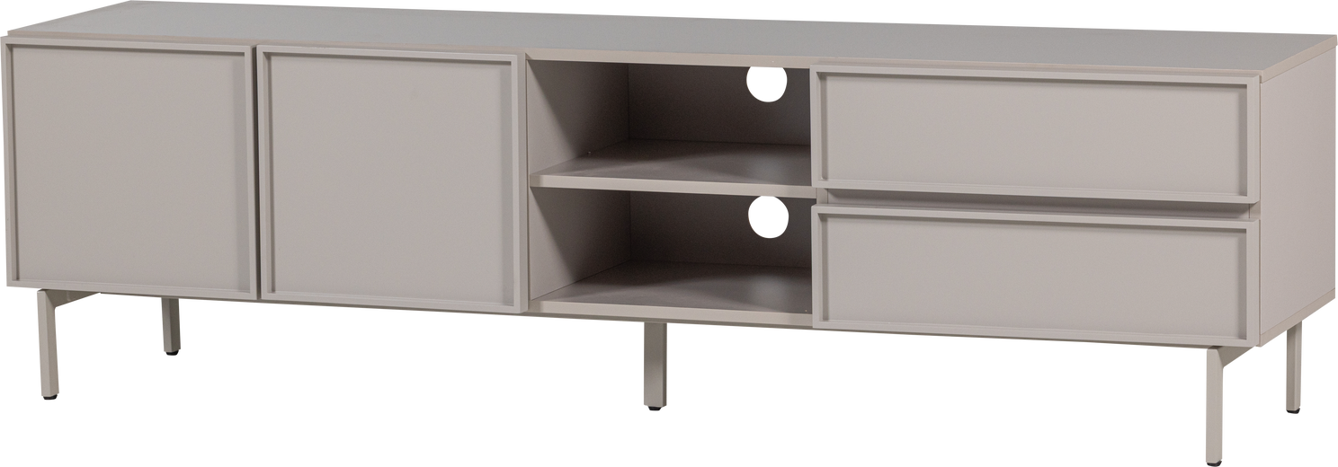 -bord    -møbel Woood Tours 180   Beige Melamin Mdf Ridsefri Slidstærk Varmebestandig