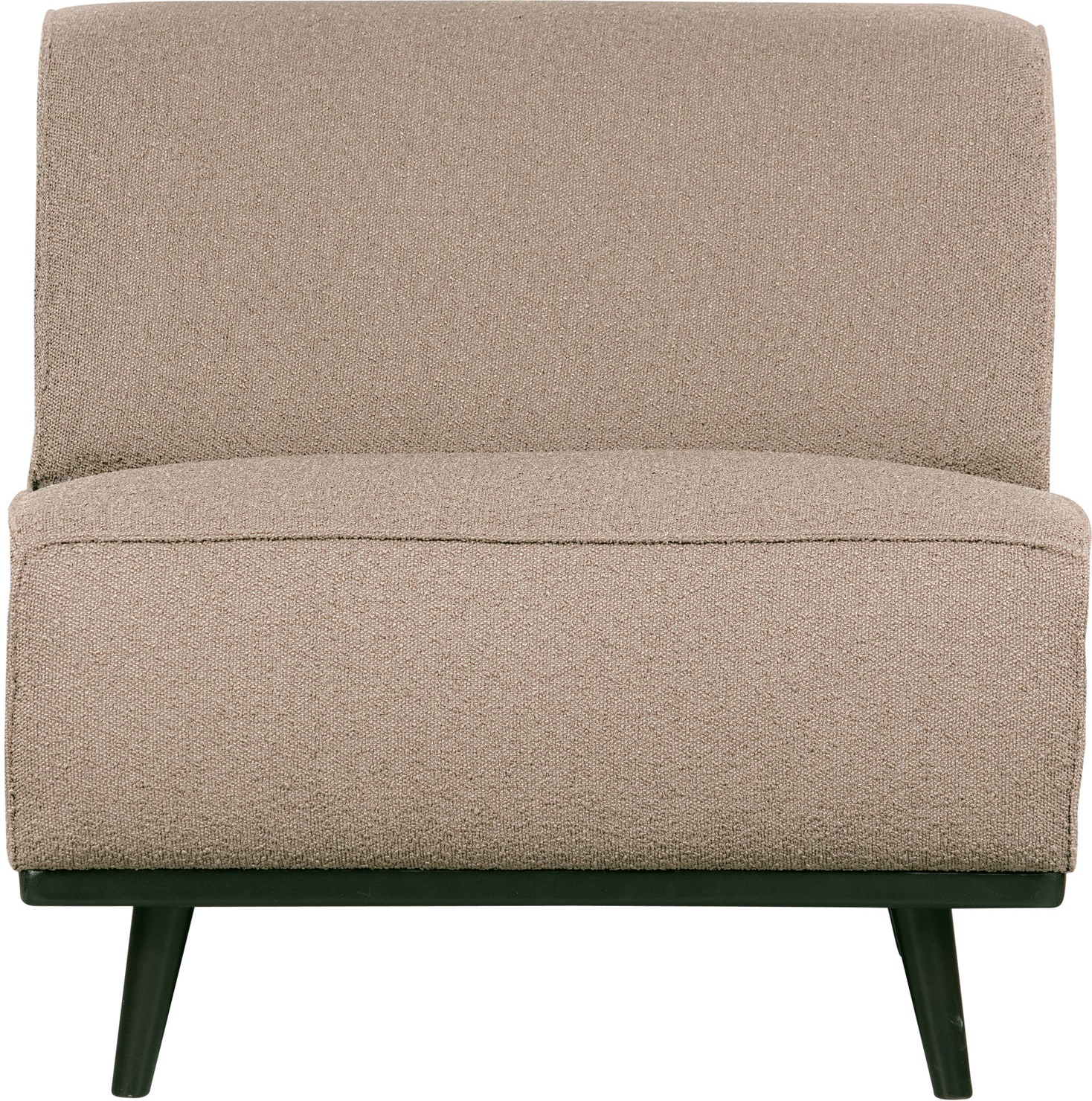 Udendørs -personers Modulsofa Woood Statement Beige Bouclé Polyester