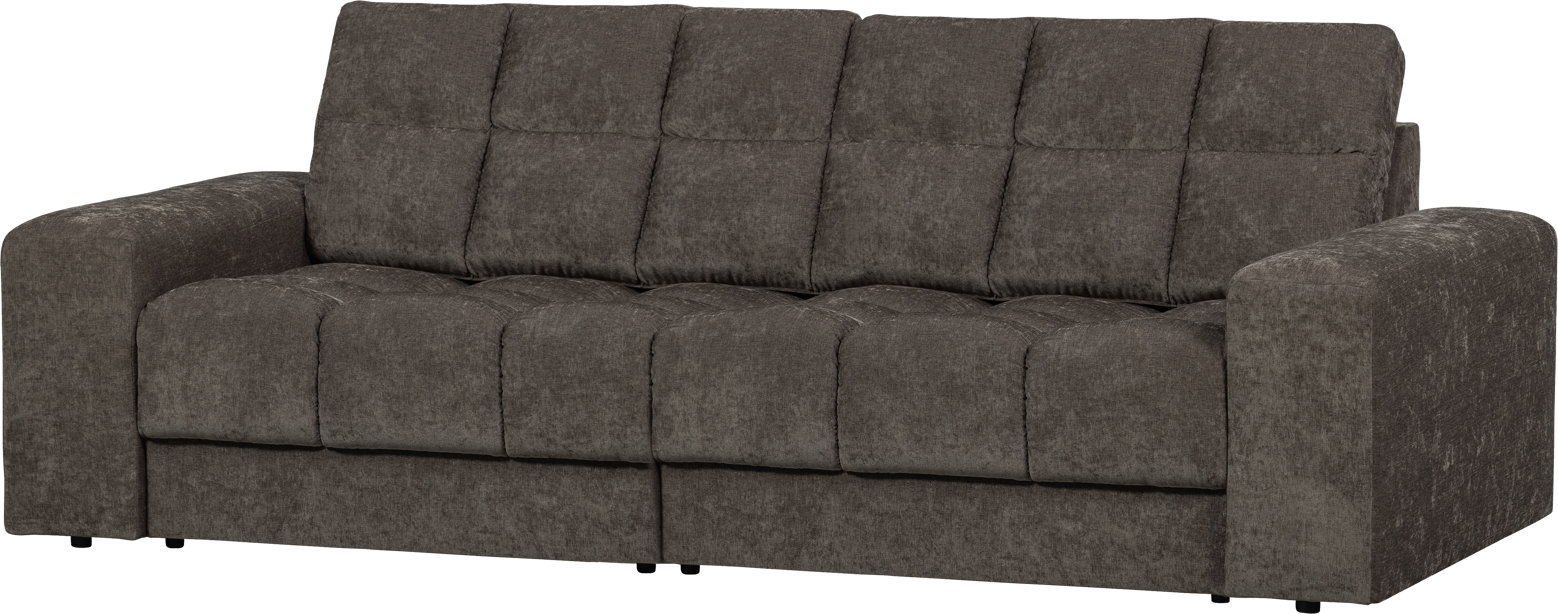 -personers Polstret Stofsofa Woood Second Date Varm Grå Polyester