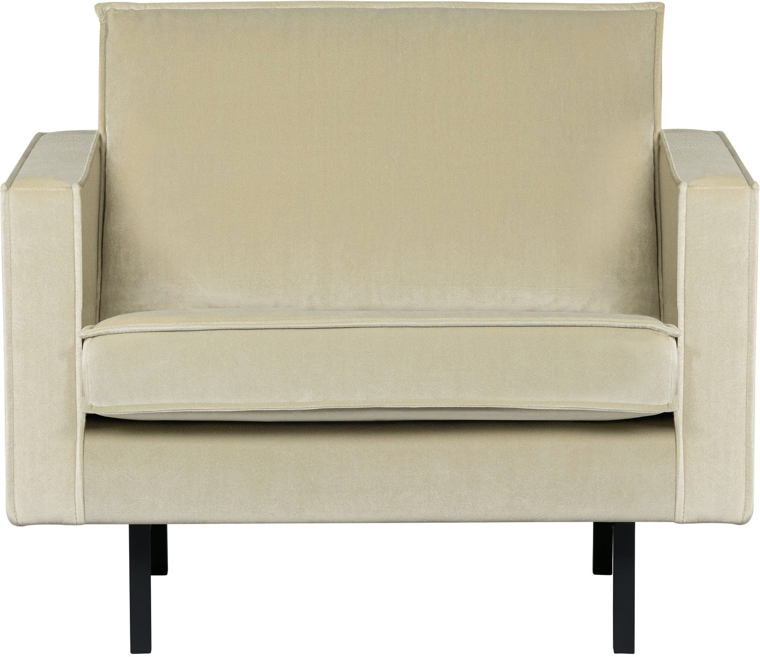 Lænestol Woood Rodeo Pistacie Jarra Velour Rummelig Loungestol Fast Siddekomfort H85xb105xd86