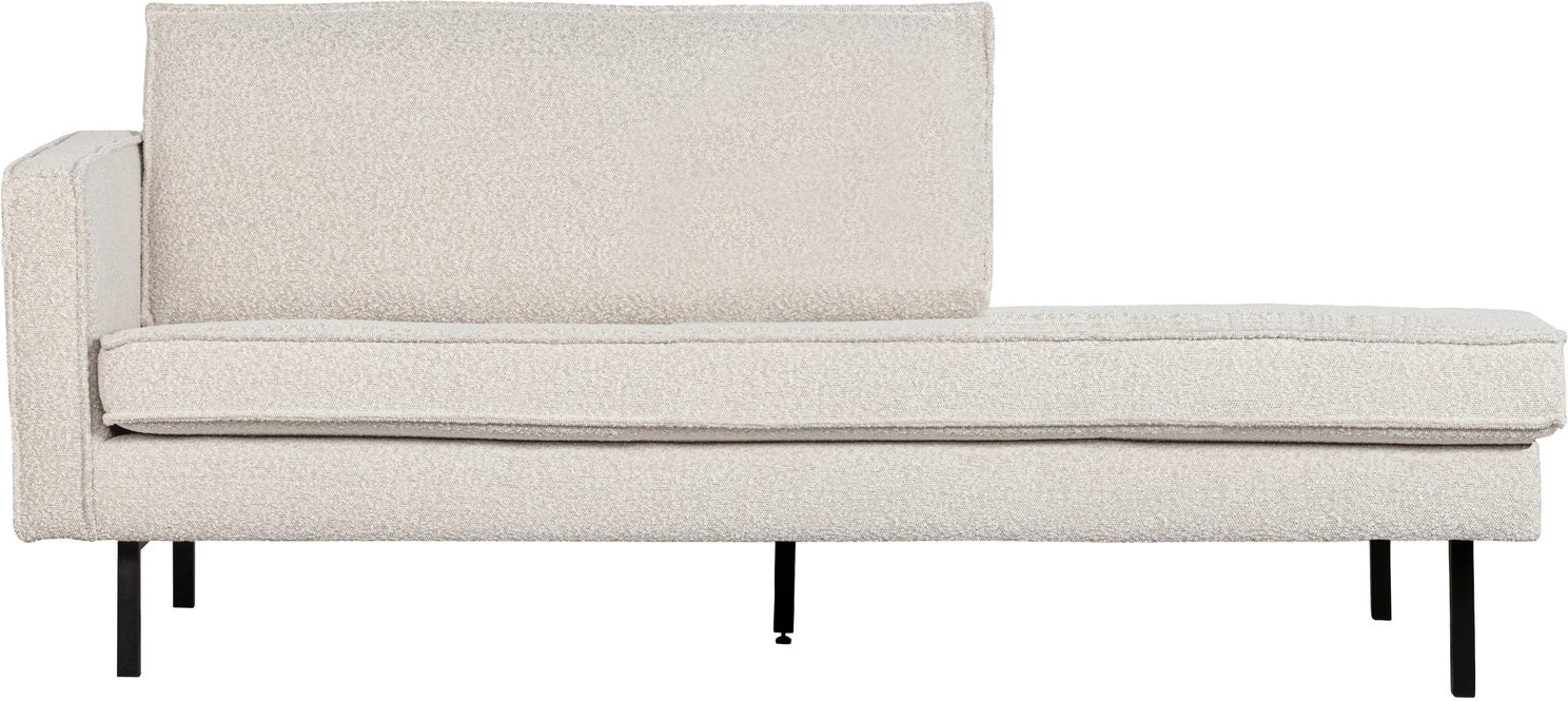 Daybed Woood Rodeo Venstrevendt Bouclé Natur B203 D86