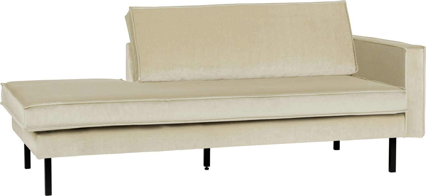 Daybed Woood Rodeo Pistacie Jarra-velour B203ã D86ã H85 Slanke Metalben Højrevendt