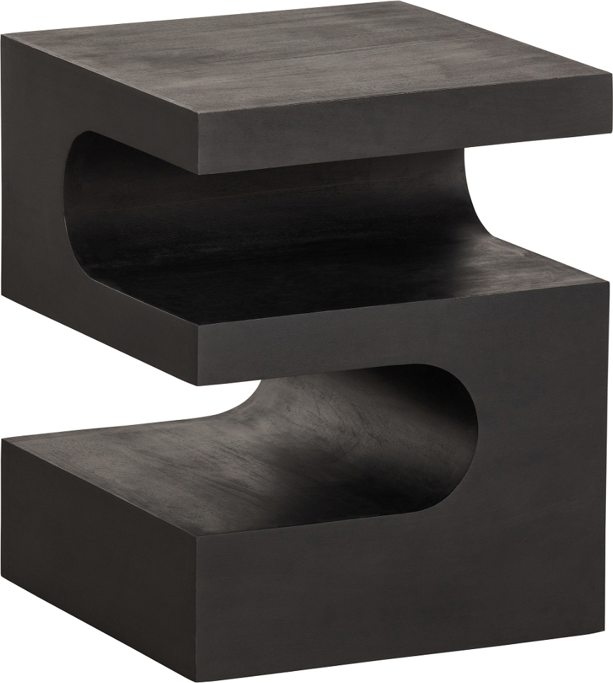 Sidebord Småbord Woood Exclusive Toma   Sort Mangotræ H50ã B40ã D40