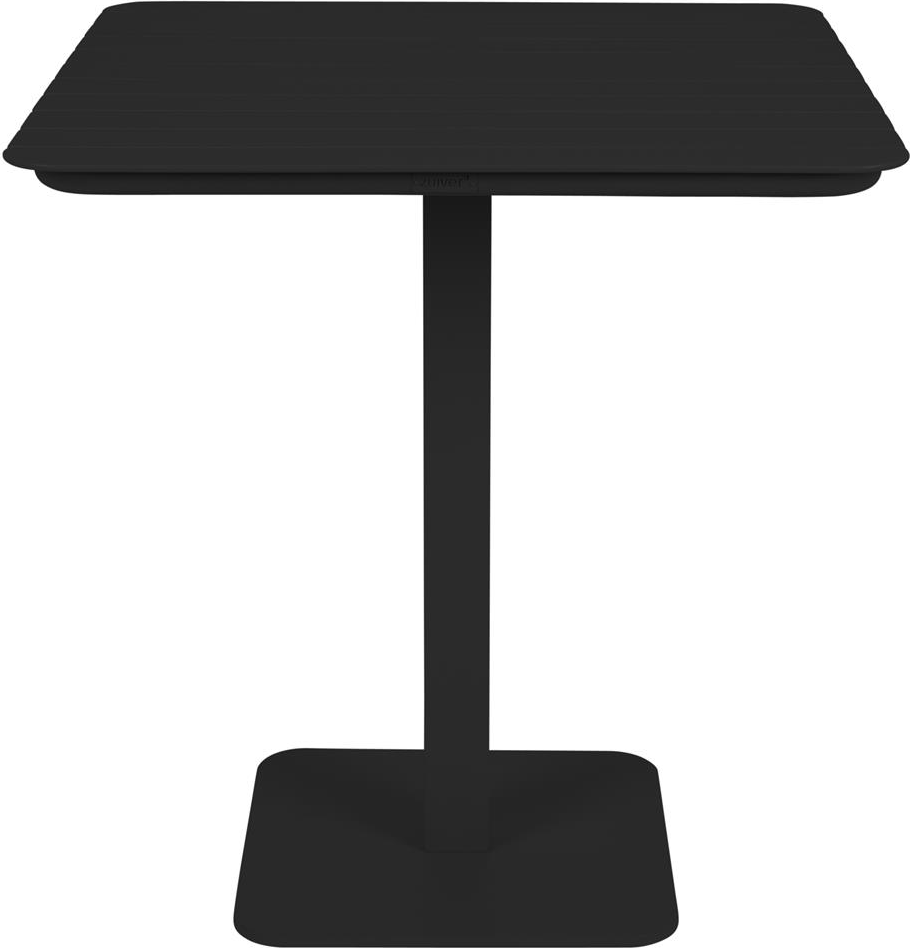 Udendørs Café-   Havebord Zuiver Vondel Antracit Aluminium 71x71