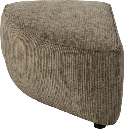 Puf Zuiver Element Hunter Brungrå Modulær Siddepuf Ribbet Stof 100ã 60ã 38