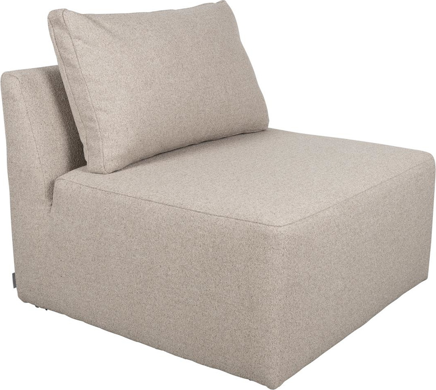 1-personers Sofa Zuiver Element Prosper i Stenlysgrå
