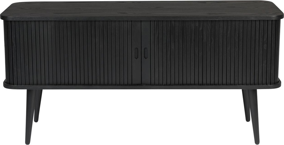 Skænk Zuiver Barbier Antracit Egetræsfinér Opbevaringsmøbel 120x40x58
