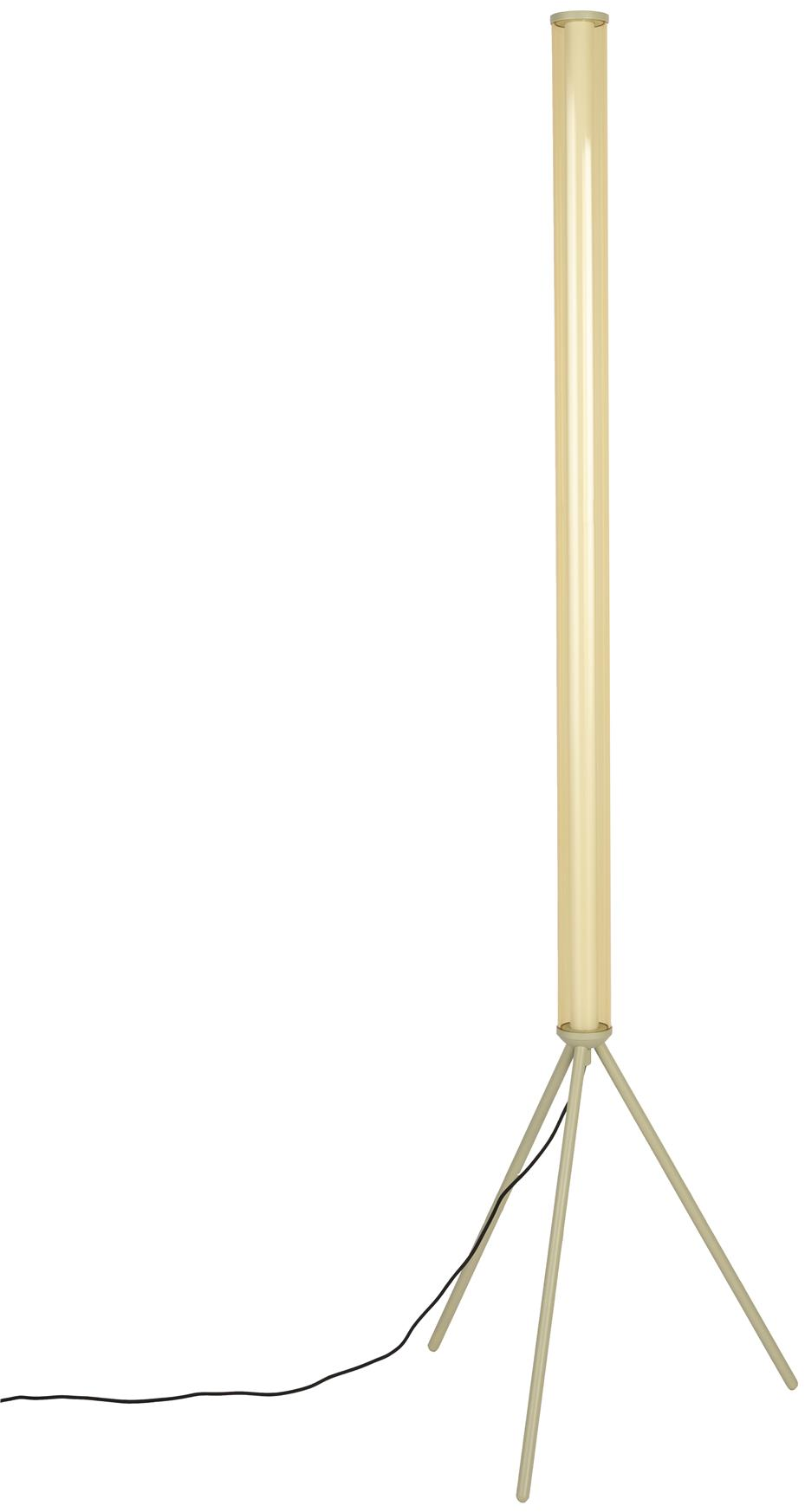 Gulvlampe Zuiver Scotty Naturfarvet Glas ø50 H156 Med Dæmpbar Led