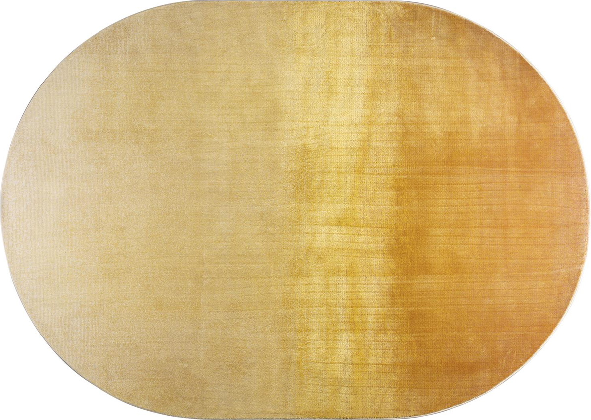Gulvtæppe Zuiver Sunset Oval 160 230 Natur