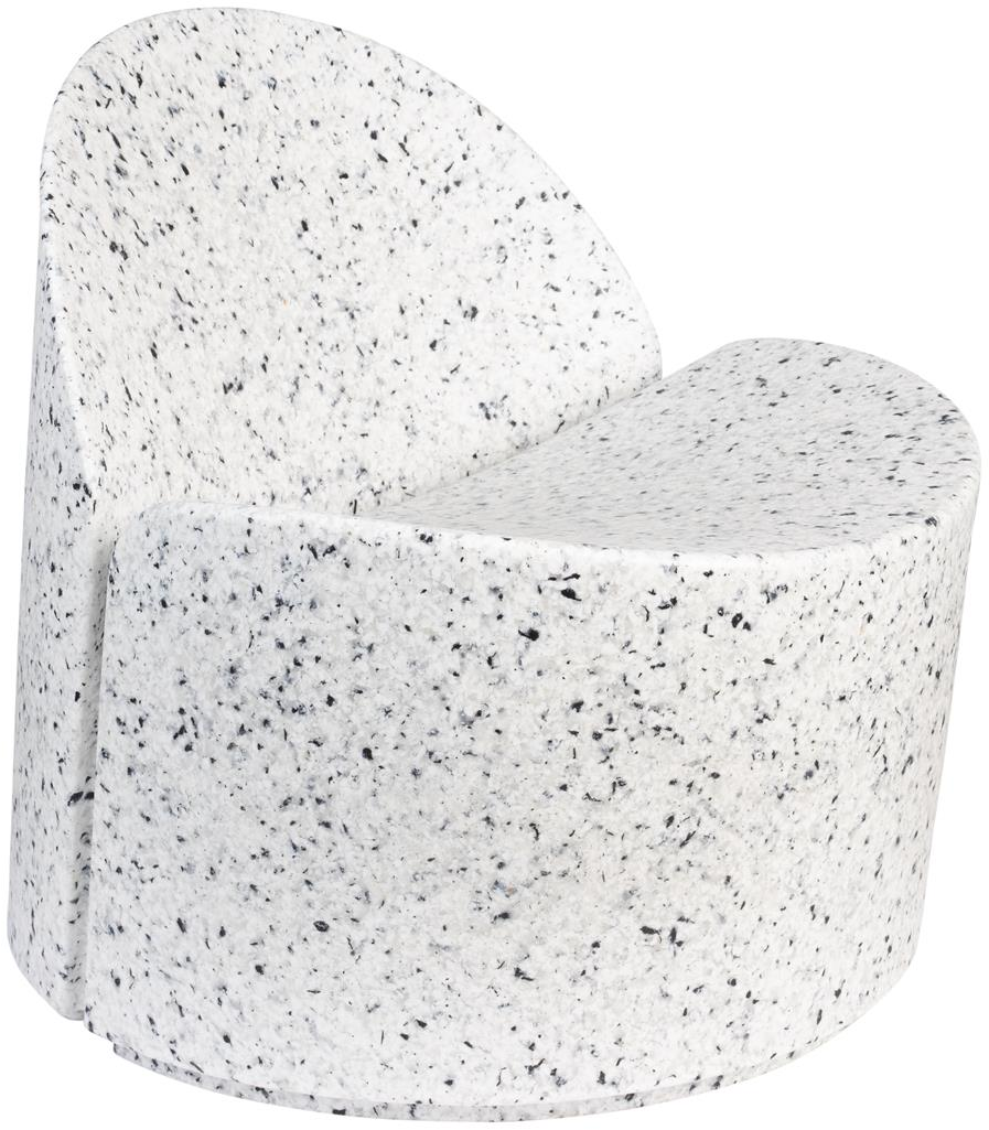 Loungestol Zuiver Bloom Offwhite – Bæredygtigt Design