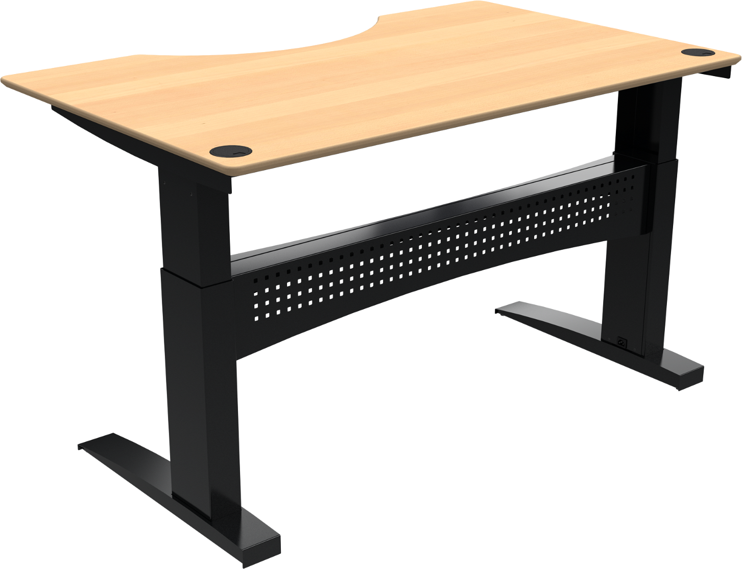 Ergonomisk Hæve-Sænkebord Zennord Flexdesk - Stilfuldt Design