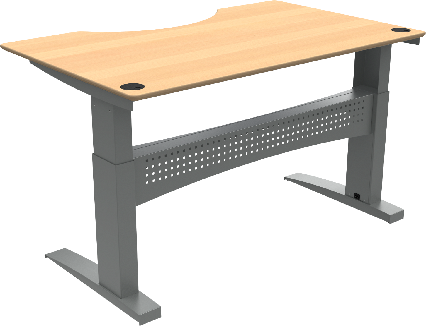 Zennord Flexdesk Hæve-Sænkebord til Hjemmekontor 160x100 cm