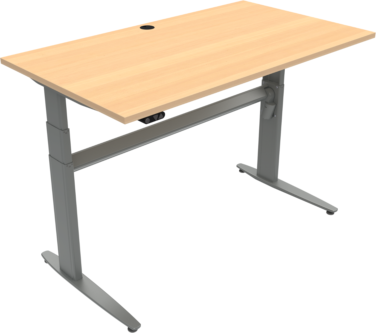 Hæve-sænkebord Zennord Movemate – 140x80 cm, Ergonomisk Design