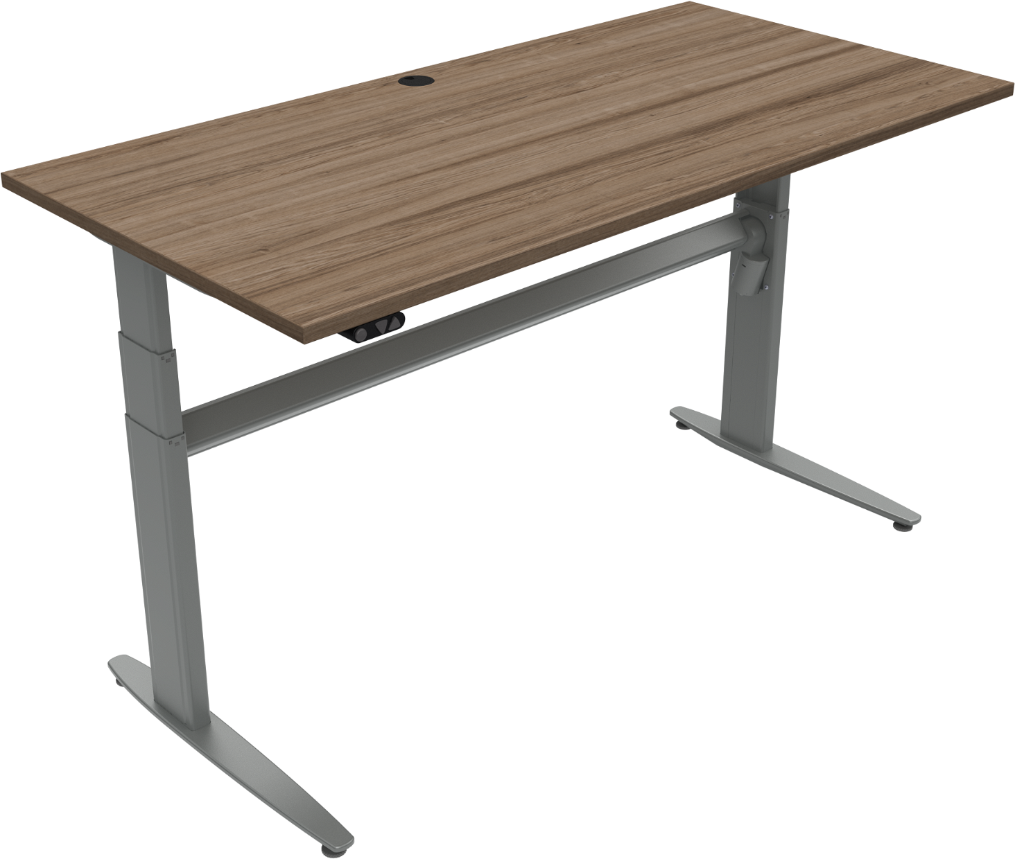 Hæve-Sænkebord Zennord Movemate i Valnød - 152x80 cm