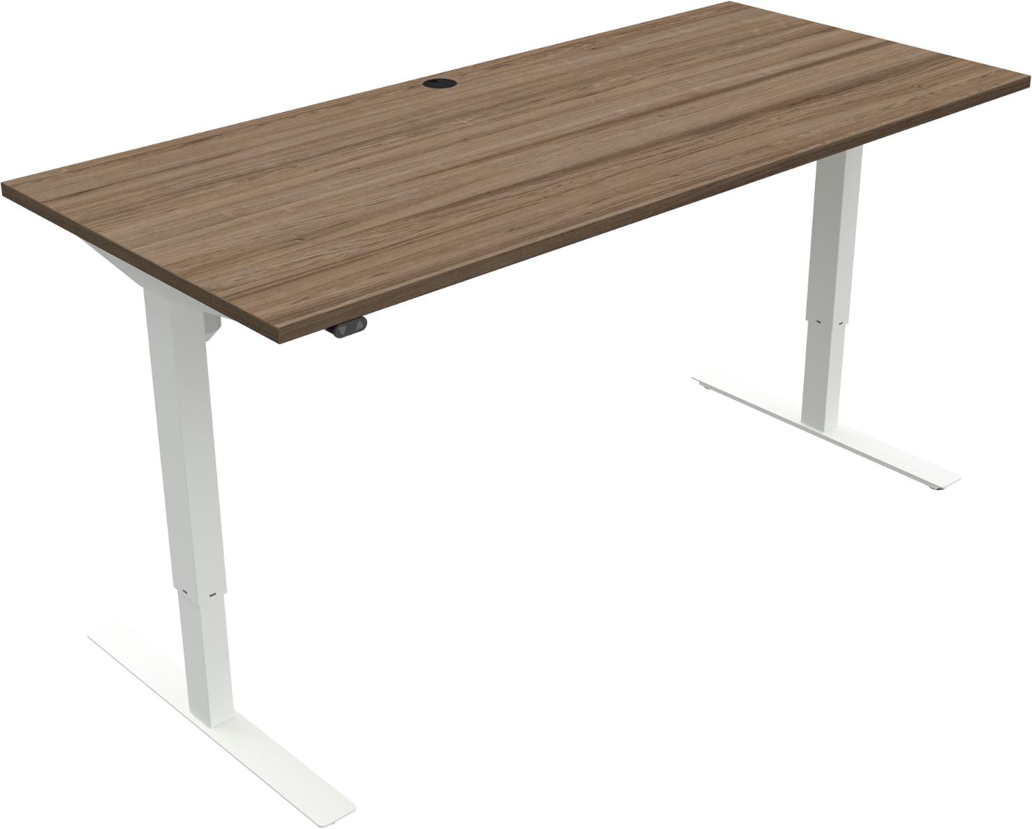 Elegant Hæve- og Sænkebord Zennord Updown 180x80 cm