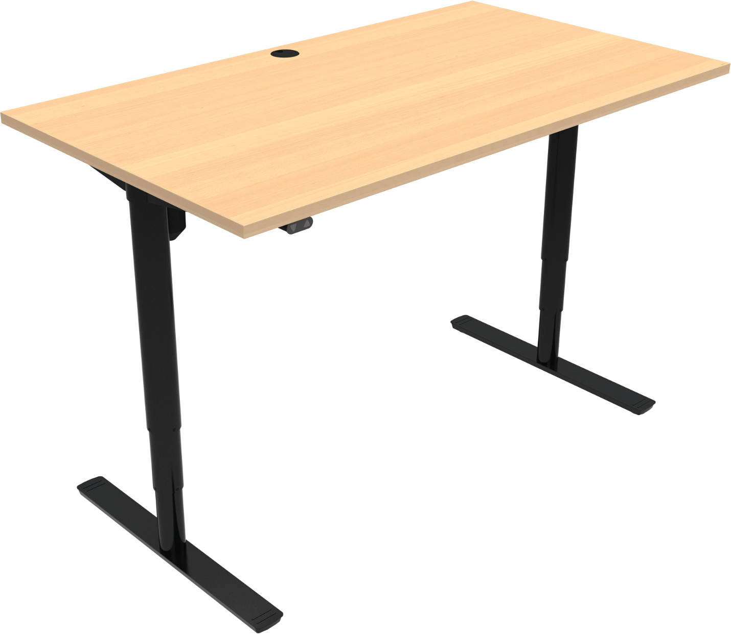 Hæve-/Sænkebord Zennord Comfortzone – Elegant Kontorstil
