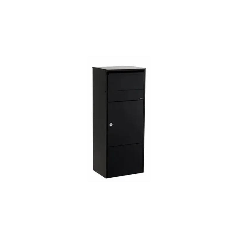 Allux 800 Pakkepostkasse Sort