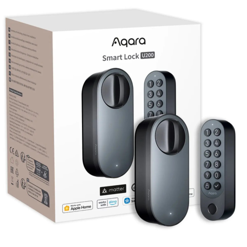 Aqara Smart Lock U200 Kit - Nøglefri Løsning til Hjemmet