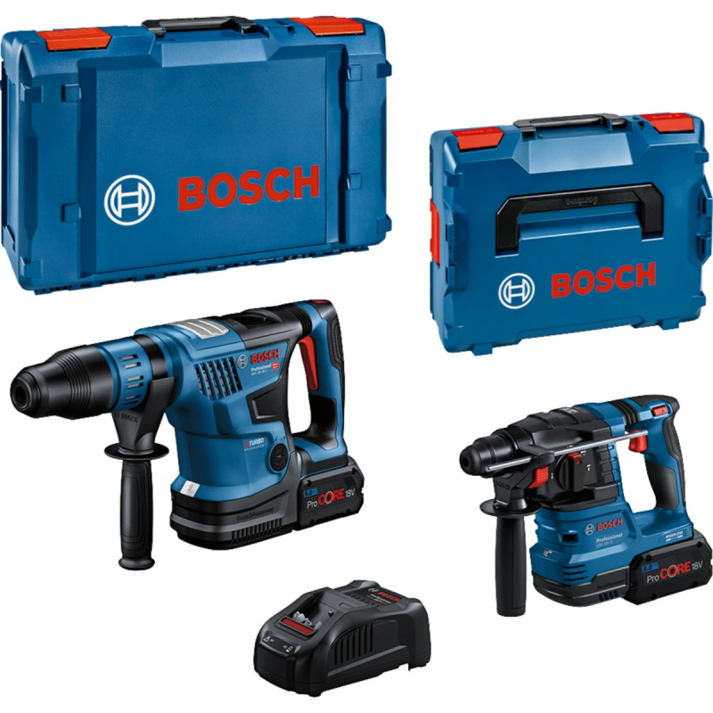 Bosch Akkusæt 18v Gbh-22 Gbh-36 2x8ah Gal 18v-40 0615a5003c