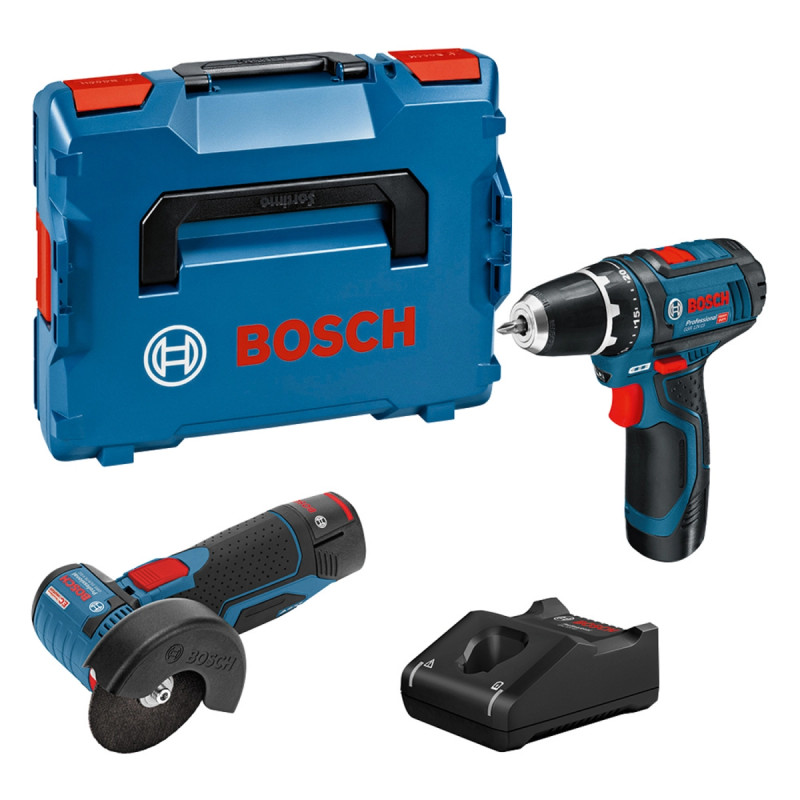 Bosch Akkusæt Gsr 12v-15 Gws 12v-76 2x2ah 0615990n2u