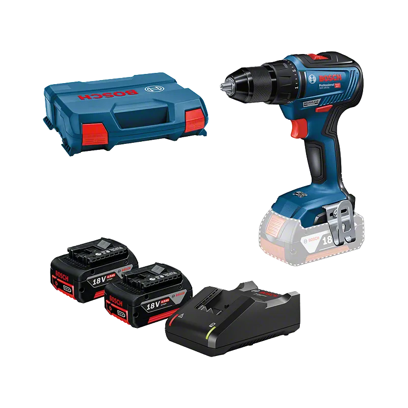 Bosch Bore--skruemaskine Gsr 18v-55 2x4 -case 0615990m1u