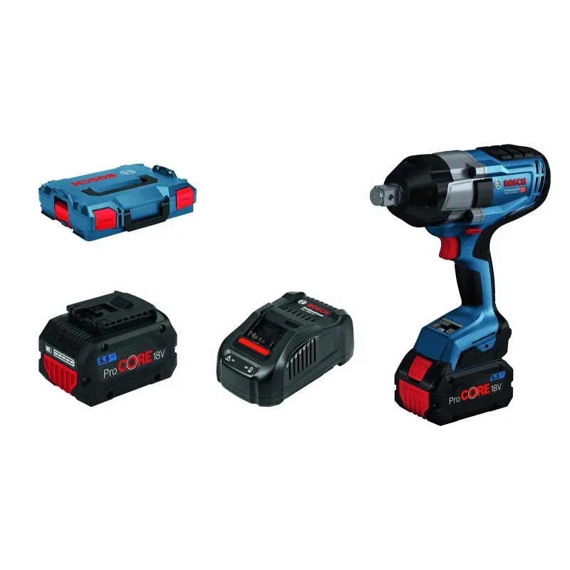 Bosch Slagnøgle Gds 18v-1050 2x5 -boxx 06019j8503