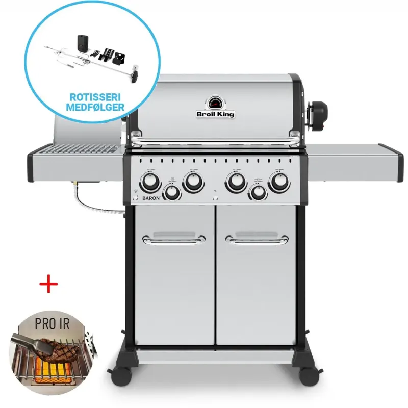 Broil King Baron S490 Pro Gasgrill – Fantastisk Tilbud!