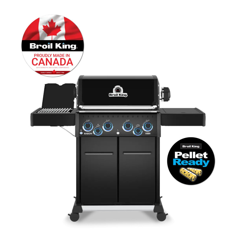 Broil King Baronâ  490 Irx Pellet-ready-series Shadow Gasgrill