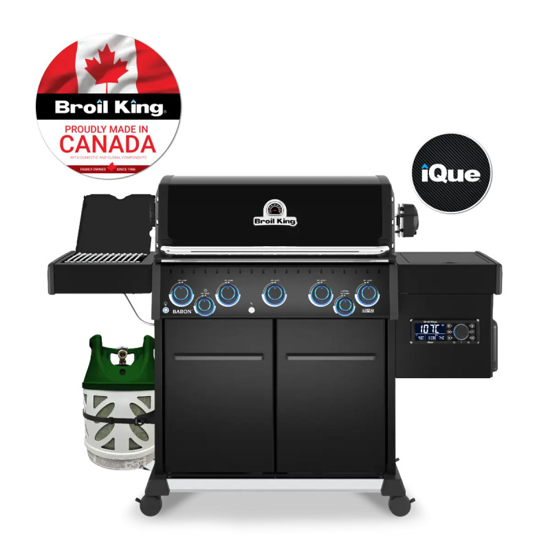 Broil King Baronâ  590 Irp Pellet-ready-series Shadow Gasgrill   Træpillegril