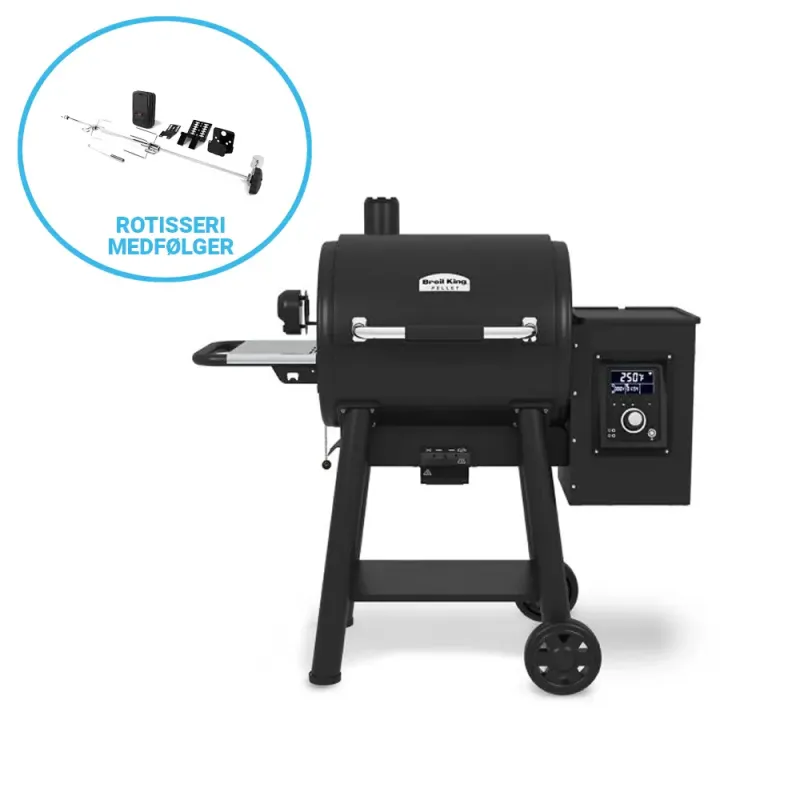 Broil King Regal Pellet 400 Træpillegrill Tilbud!
