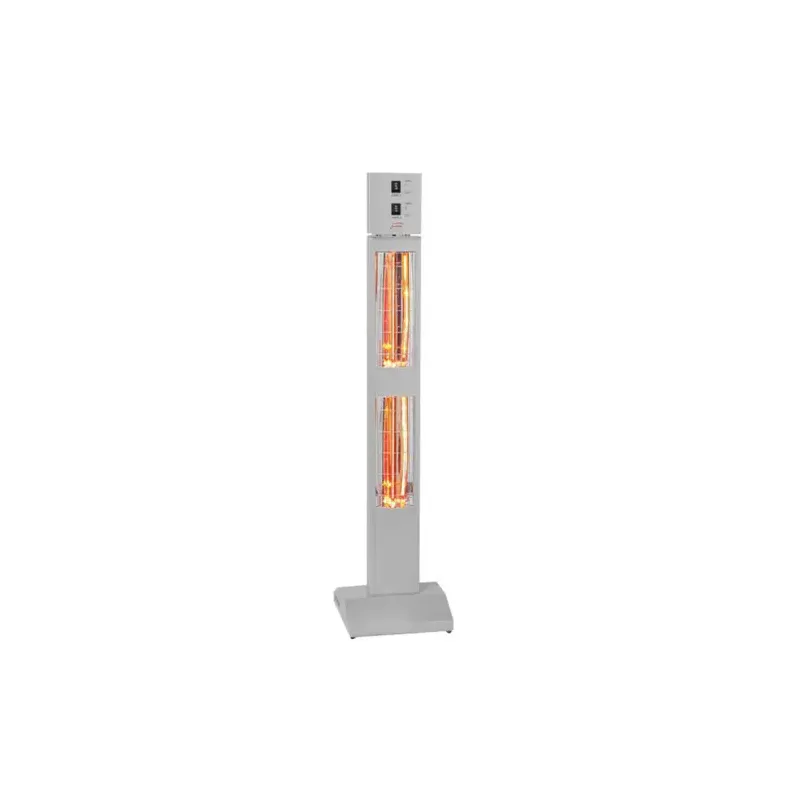 Burda Smart Tower Terrassevarmer Hvid - Elegant og Praktisk