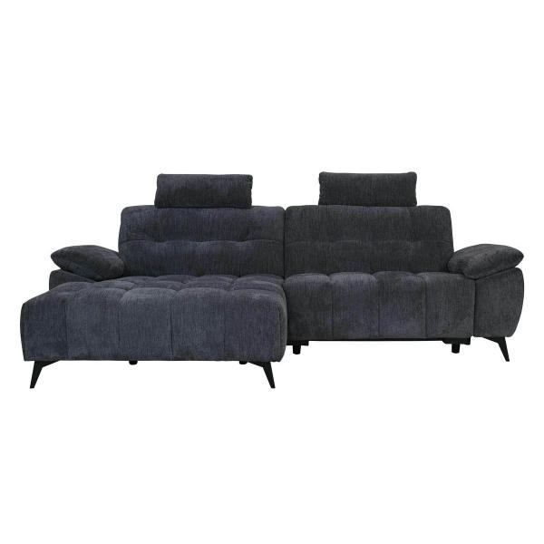 Furnhouse Colorado Venstrevendt Stof Grå 268x156x107cm