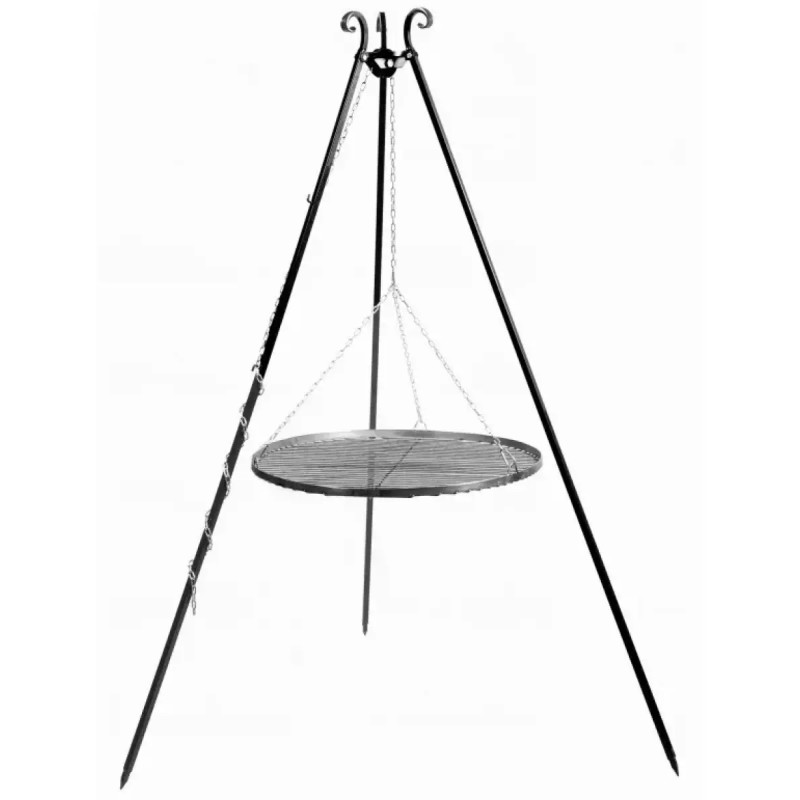 Cook King 200   Trefod Med   Grillriste   Rustfrit Stål 80     40