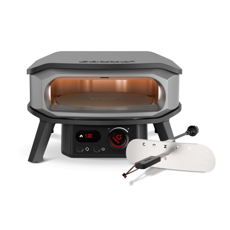 Cozze 13" Elektrisk Pizzaovn PREMIUM ROTATE - Perfekte Pizzaer!