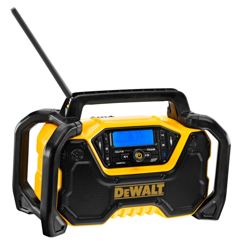 Dewalt 12v   18v   54v     230v   Kompakt Bluetooth Radio Med Dab    Dcr029-
