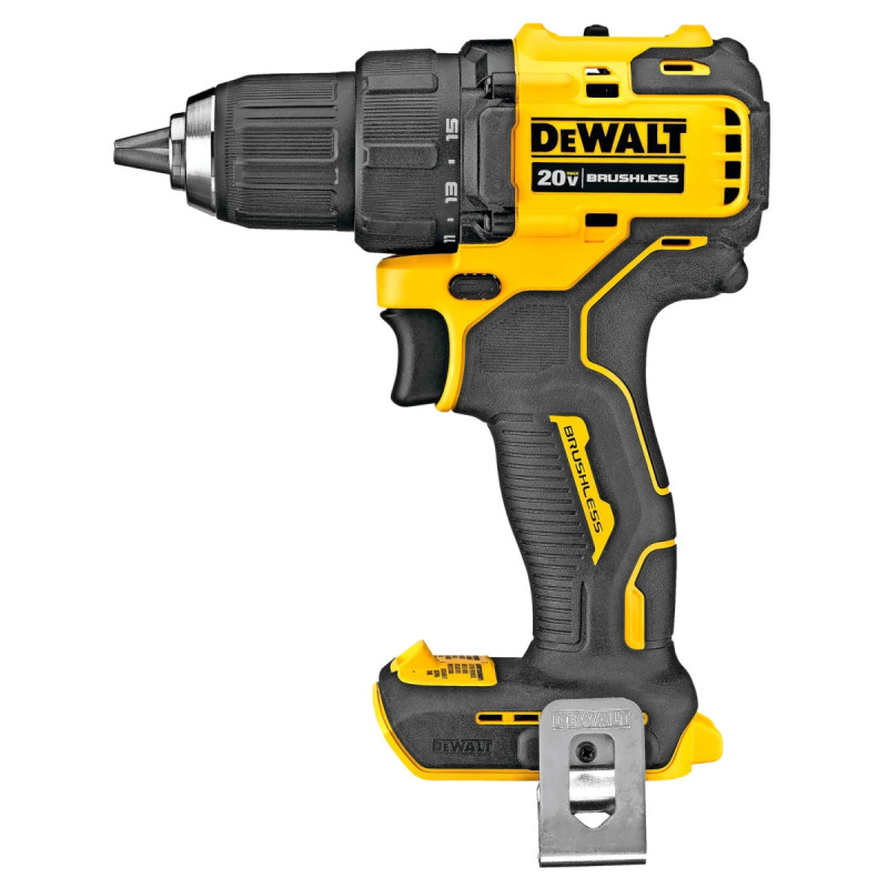 Dewalt 18v   Kulløs Kompakt Boremaskine Inkl      2ah Batterier   Dcd708d2t-