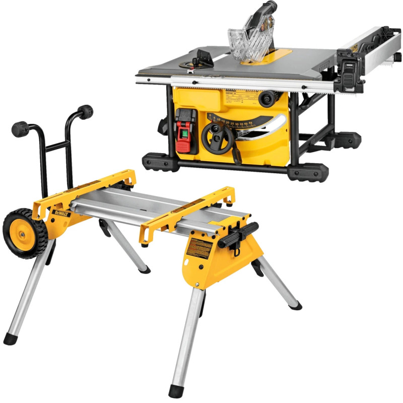 Dewalt 210   Kompakt Bordsav Med Savbord   Dwe7485rs-