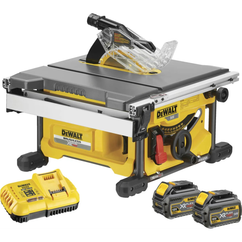 Dewalt 54v   Flexvolt Bordsav Med   Batterier   Dcs7485t2-