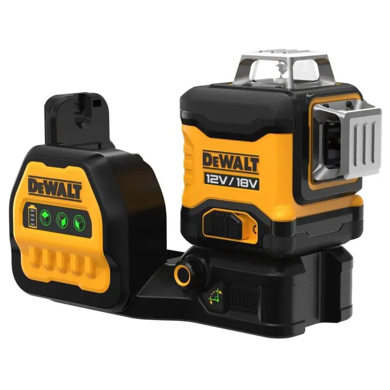 Dewalt   18 12v     360â  Linje Laser Grøn  Solo Unit Dce089ng18-