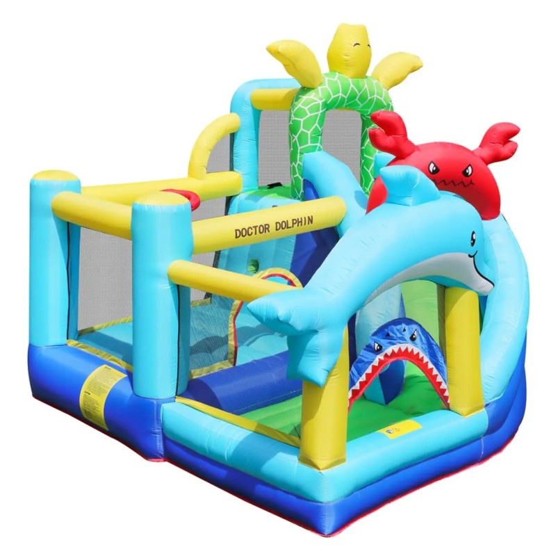 Doctor Dolphin Sea Animals Hoppeborg Inkl  450 Watt Blæser 72048