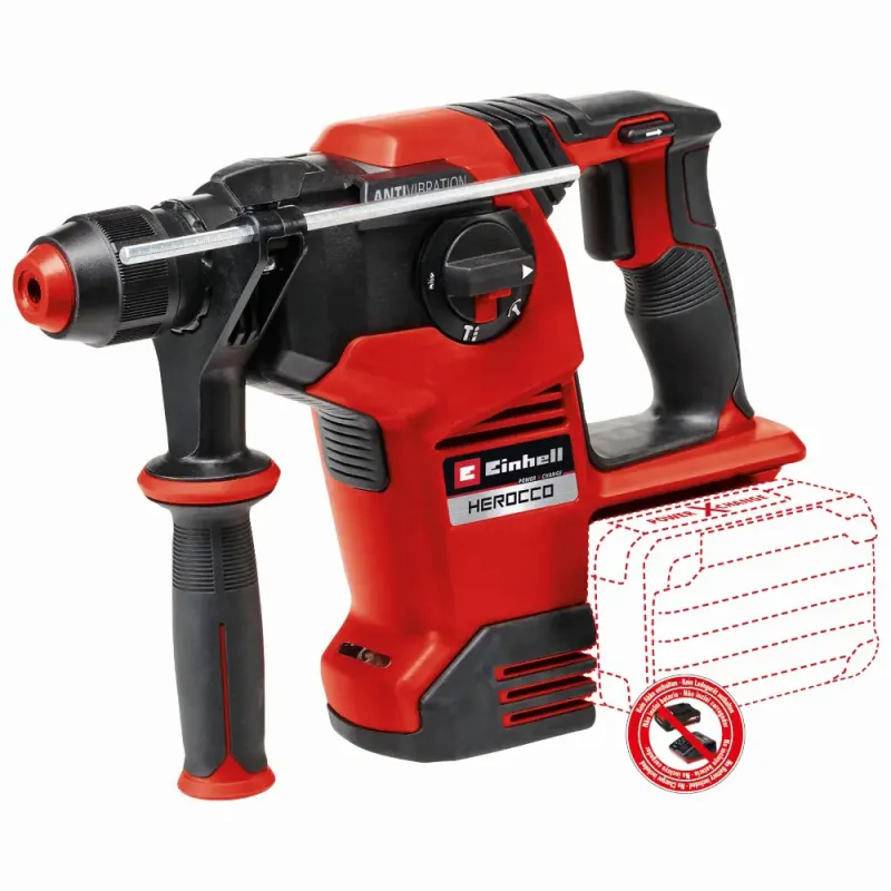 Einhell Herocco 36 28 Akku Borehammer   Batteri   Lader
