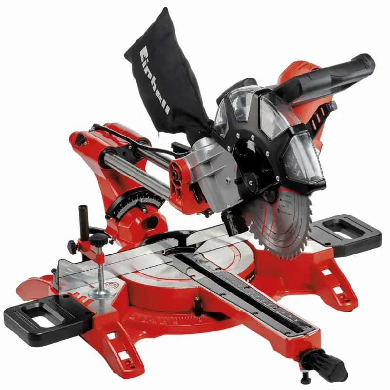 Einhell  -  2534   Dual Kap- Geringssav Med Udtræk ø250   230v 2100w