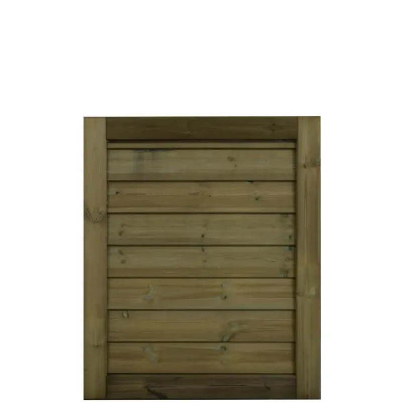 Frøslev Systemhegn Låge Klink Tryk Grøn - 90x111 cm