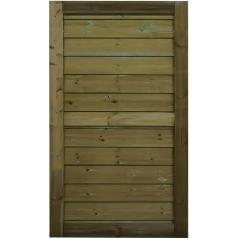Frøslev Systemhegn Låge 90x162 cm Grøn - Klink Tryk