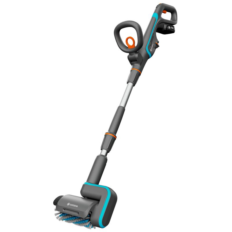 Gardena Batteridrevet Overfladerenser Aquabrush Patio 03 18v Sæt 14841-20