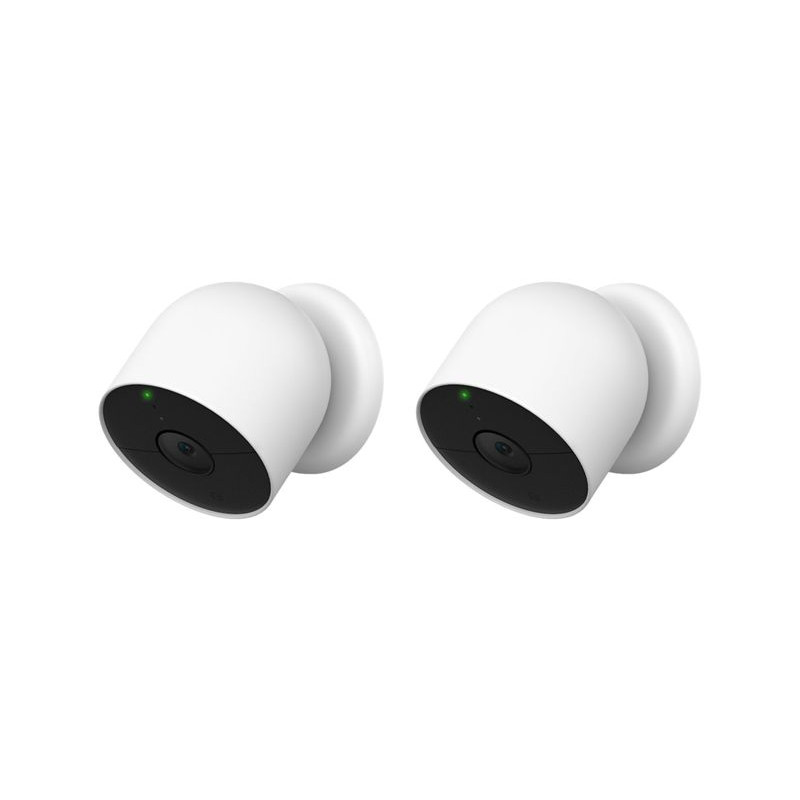 Google Nest Cam 2pk  Outdoor   Indoor  Battery